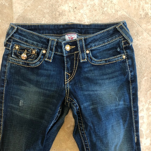 True Religion Jeans Size 25 - Picture 2 of 5
